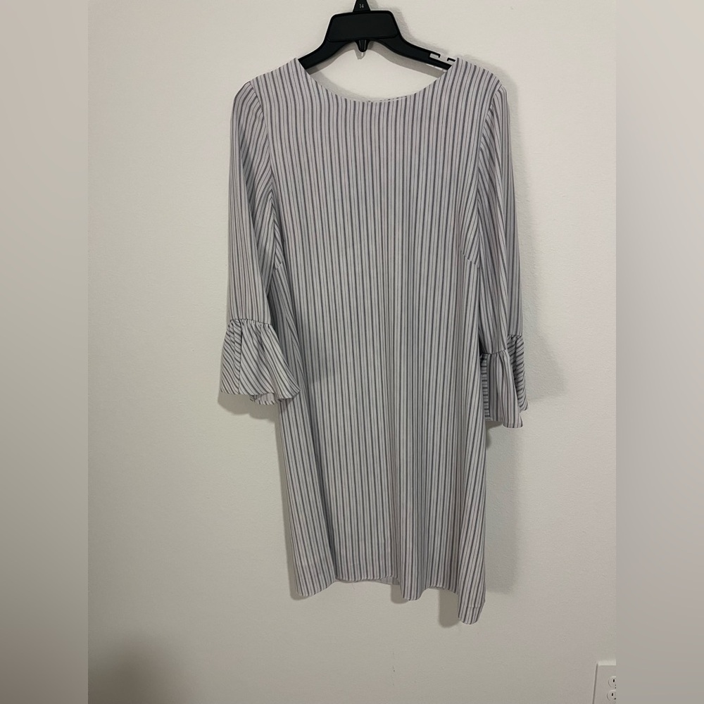 Preston & York Pinstripe Shift Dress